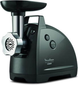 مفرمة لحم مولينكس مفرمة لحم HV8 Plus 4 في 1 | 2000 واط | أسود | ستانلس ستيل ME682827 (افضل فرامات اللحم)