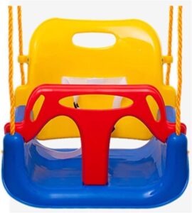 مقعد أرجوحة فانز للأطفال 3 في 1، أرجوحة خارجية للأطفال مضادة للانقلاب