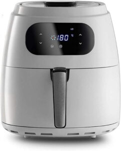 مقلاة كهربائية 9 لتر بقدرة 1800 واط مع تقنية رقمية من السيف، أبيض، AL7305 - أفضل قلاية هوائية السيف