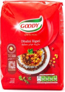 مكرونة ديتاليني ريجيت من جودي (رقم 10) - 450 جرام - افضل انواع المكرونات