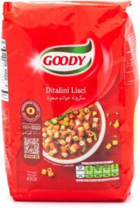 مكرونة ديتاليني ليسي من جودي (رقم 14)، 450 غرام