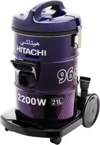 مكنسة كهربائية 2200 واط 21 ل بميزة الطرد الهوائي، وفلتر يمكن تنظيفه من هيتاشي - افضل مكنسة كهربائية هيتاشي