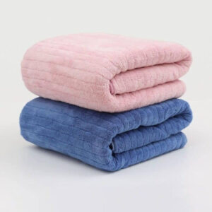 منشفة مايكروفايبر 90 × 160 سم من قطعتين من كييرديا ناعمة ومتينة وخفيفة الوزن