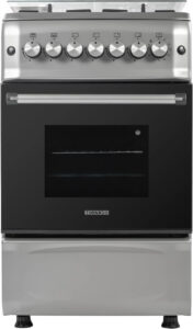 موقد بوتاجاز تركي قائم بذاته 50 × 55 سم بنطاق طهي غاز كامل مع 4 شعلات (احسن افران غاز)