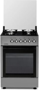 ومتل فرن غاز 5757 سم، 60 لتر، عدد الشعلات 4، أمان كامل تركي 66 GG40F