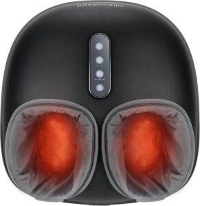 يدكورسور جهاز تدليك القدم مع وظيفة الحرارة، مدلك عميق للعجن، اعدادات متعددة المستويات وكثافة قابلة للتعديل - أفضل جهاز مساج القدم